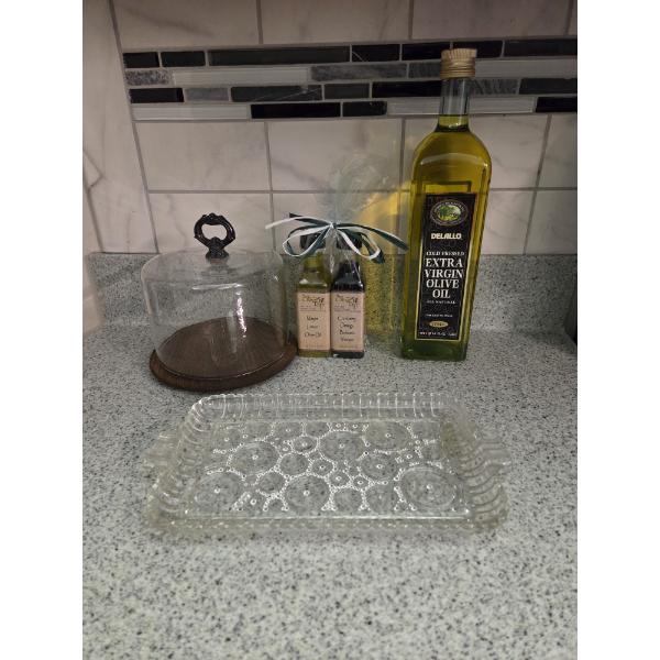 Unique Mini Cake Dome, And Brand New Olive Oil Collection