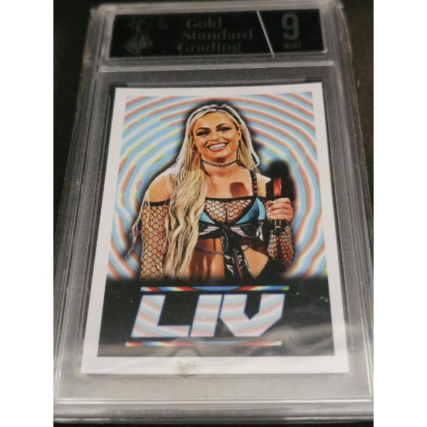GSG Mint 9 Rare Vintage Wrestling Card - Liv 15/15 