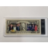Image 23 : The Bradford Exchange Mint President Donald Trump $2 Note Collection In 16" x 9" Wooden Case