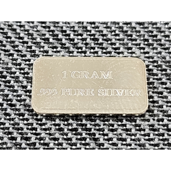 USCG 1 Gram .999 Pure Silver Bar