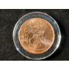 Image 7 : Lot of Two .999 Fine Copper AVDP Ounces in Cases - Walking Liberty Half & 1909-S VDB Penny DESIGNS!