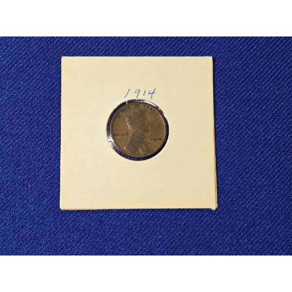 1914 Lincoln Wheat Penny 