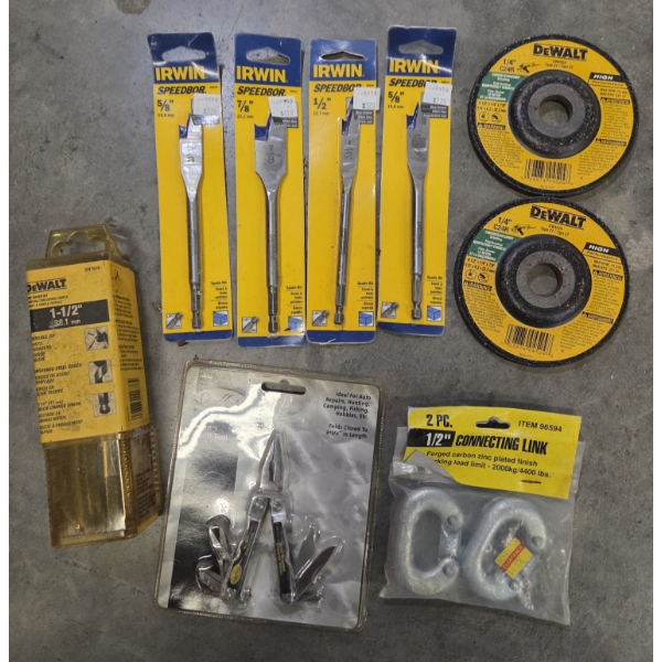 All New- DeWalt & Irwin Bits, Multitool, & More!