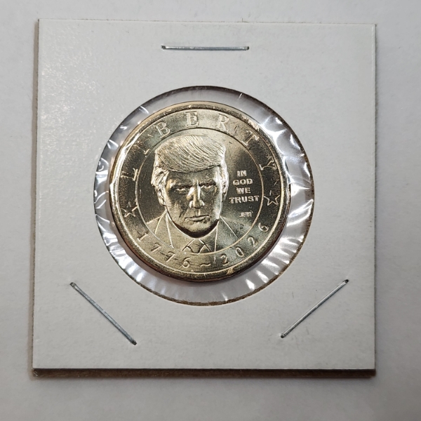 Super Rare 2026 Donald Trump Official United States $1.00 Coin - Directly from the U.S. Mint!!