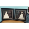 Image 1 : Pair Of Framed 16" x 12" Decorative "Ville de Paris" Prints As shown