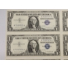 Image 2 : SEQUENTIAL LOT! (9) 1957-A United States $1 Blue Seal Silver Certificates