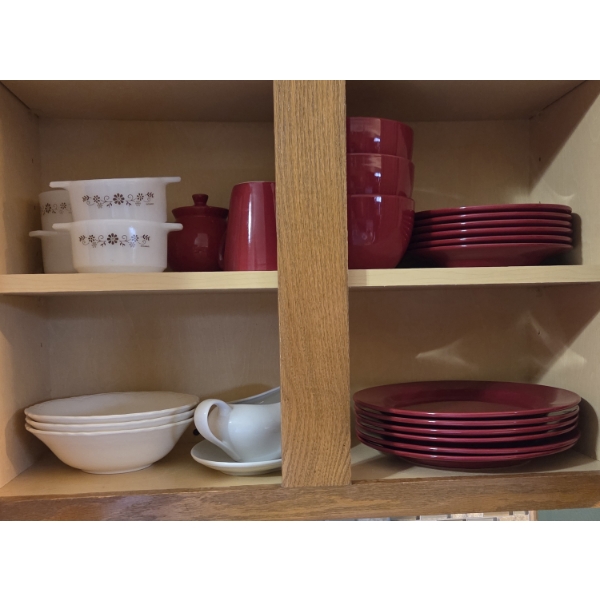 Louisville Home Pickup - Red.. Homesteads Dishware & More As Pictured