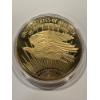 Image 2 : 2000 U.S. 4 Ounce .999 Fine Silver STANDING LIBERTY Round Coin - Mint Condition - Limited Edition