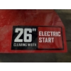 Image 6 : Craftsman 26'' Gas Powered Electric Start Self Propelled Snow Blower With LED Headlight 243cc, 12'' 