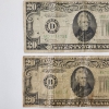 Image 2 : Three United States Green Seal 1934 $20 Federal Reserve Notes - Face Value $60.00