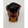Image 5 : Adorable Degenhart Vintage Glass Dog Figurine- Amber Dark