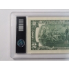 Image 20 : The Bradford Exchange Mint President Donald Trump $2 Note Collection In 16" x 9" Wooden Case