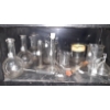Image 1 : Large Grouping Of  15 Chemists Flasks & Vessels - See Pics For Contents