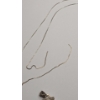 Image 9 : Assorted Sterling Silver Jewelry Pieces (Inlcuding Scrap Sterling Necklace) - Total Weight: 14.5g