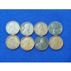 Image 1 : x8 Assorted Years Lincoln Wheat Pennies - Possible Errors