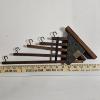 Image 4 : Three Vintage Collectibles Including Brass Sprinkler, Folding Hanger, and Advertising Thermometer