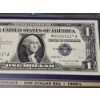 Image 5 : "Two Centuries of U.S. Currency" - 1957 $1 Silver Certificate & 2003 $1 Federal Reserve Note