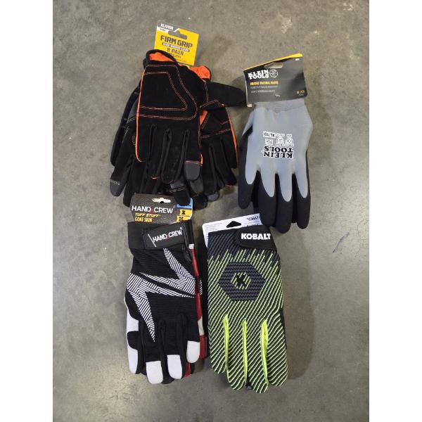 Seven Brand New Pair Of Size XL Work Gloves 