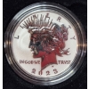 Image 4 : Stunning 2 Coin Silver Proof Set - 2023 S  Morgan & 2023 Peace Silver Dollar Proof Set 1.718 Tr Oz