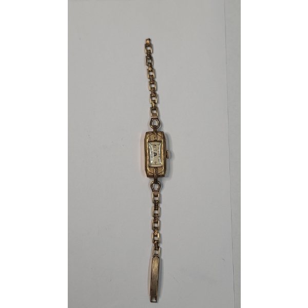Vintage Alpa Swiss Mechanical Ladies' Cocktail Rolled Gold Plate Wristwatch