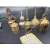 Image 4 : Collectible Bells - Christmas Tree - Woman with Puffy Dress - Small Assorted Sized Bells 