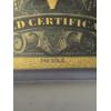Image 3 : Pure 24k .999 Gold Foil United States 1899 $5 INDIAN CHIEF Large Note In Pure GOLD