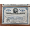 Image 3 : Lot of Four 1930's & 40's New York Central Railroad Company 100 Shares Stock Certificates 