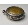 Image 4 : Vintage Zentra Mechanical .800 Silver Pocket Watch With Erreff Pocketwatch Case - Ticks