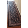 Image 1 : Hall Runner Carpet 106" x 27" Nice colorful Design In Excellent Conditon 1st Of 2 Identical
