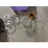 Image 1 : *Pick Up At Mantua Home-No Shipping Available*  Glassware Items - Flared Bowl - Heart Handle Tray - 