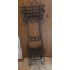 Image 1 : Louisville Home Pickup - Metal Rack / Stand As Shown - 13 x 9 x 42 Tall - Nice Piece