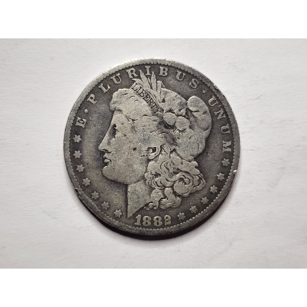 1882-O Morgan Silver Dollar