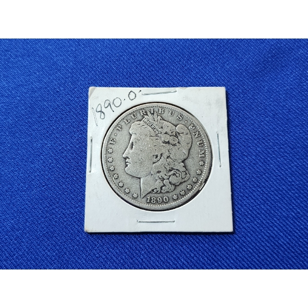 1890-O Morgan Silver Dollar