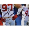 Image 3 : Hand Signed Ohio State Buckeyes Joey Bosa 8.5" X 11" Photograph on Very Nice Display ~  