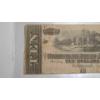 Image 3 : 1864 Confederate States Of America Richmond, Virginia $10 Note With Protective Sleeve