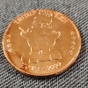 Image 2 : 1 OZ AVDP .999 Fine Copper Trump Chicken 2017-???? Round