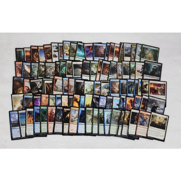 Large Lot of Over 100 Assorted MTG Magic the Gathering Trading Cards