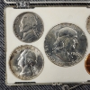 Image 2 : NICE United States 1960 Five Coin Set Featuring $0.85 in 90% Silver ~ A Great Set for Any Collector!