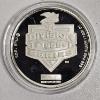 Image 4 : 1995 Cleveland Indians Chief Wahoo 1 Troy Oz .999 Fine Silver Round (With Certificate & Box)