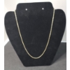 Image 1 : 14K Gold Rope Necklace - Weight: 8.4g