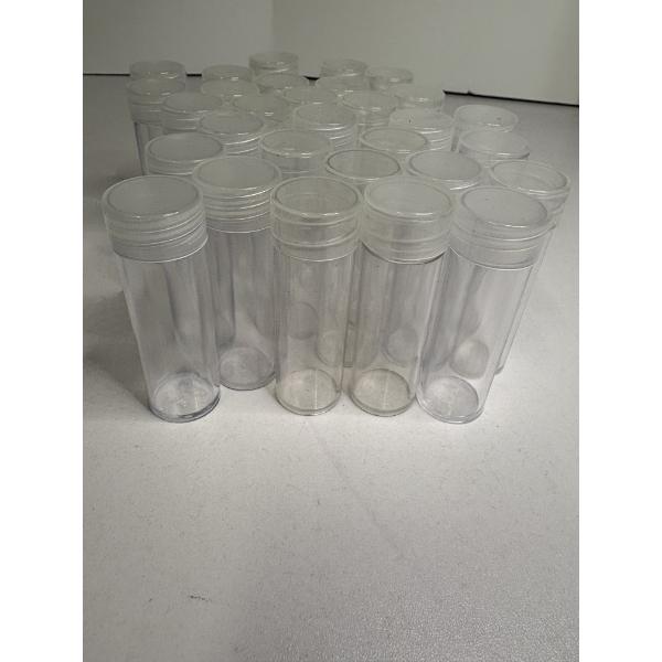 Several Dime Storage Tubes