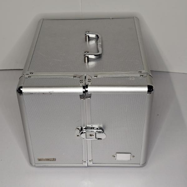 Partially Filled Leuchtturm (Lighthouse) CARGO MB10 Aluminum Coin Case (FV 12.50 US + Foreign)