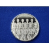 Image 1 : "We Are Not Alone" Ailen One Troy Ounce .999 Fine Silver Round 