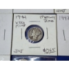 Image 8 : $1.50 Face Value of 90% Silver Dimes Including Mercury, Roosevelt, & Barber