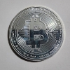Image 2 : One Troy Ounce .999 Fine Silver Bitcoin Round