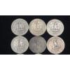 Image 5 : (13) Assorted Years/Mint Marks 90% Silver Washington Head Quarters - Face Value: $3.25