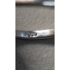 Image 4 : (2) Sterling Silver Rings - Flower With Beautiful Stones & Heart Infinity With Small White Stones