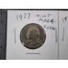 Image 3 : Two United States 1970's Washington Quarters Featuring Filled in Denver Mint Marks ~ Two Mint Errors