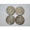Image 2 : Four Assorted Years 40% Silver Kennedy Half Dollars FV: $2.00