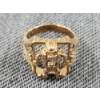 Image 2 : 10K Gold Looney Tunes Tasmanian Devil Ring Weighing 6.7 Grams - Size 9.5